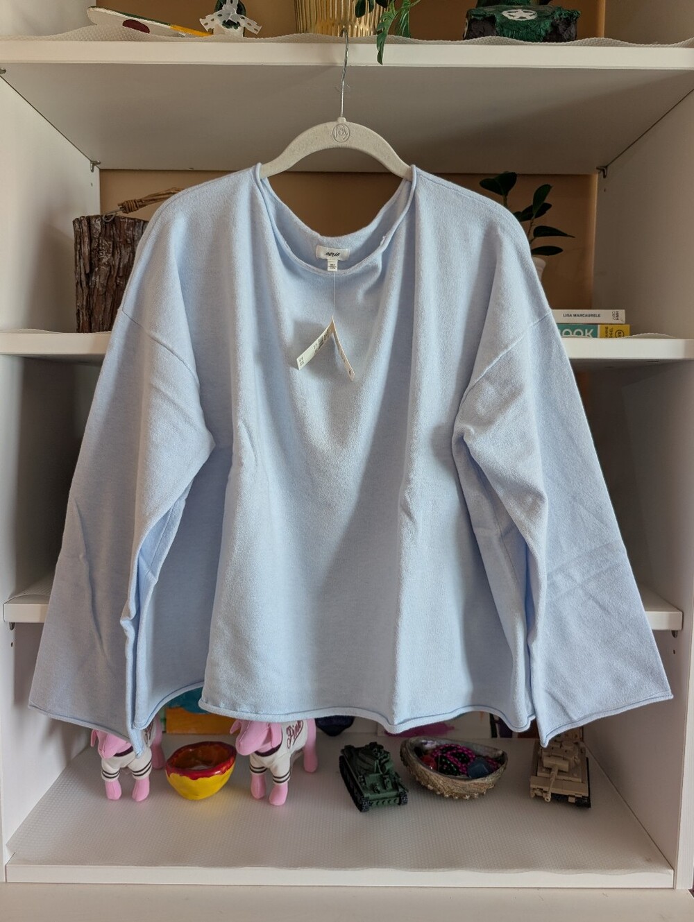 Aerie Sunday Soft Boatneck Sweater